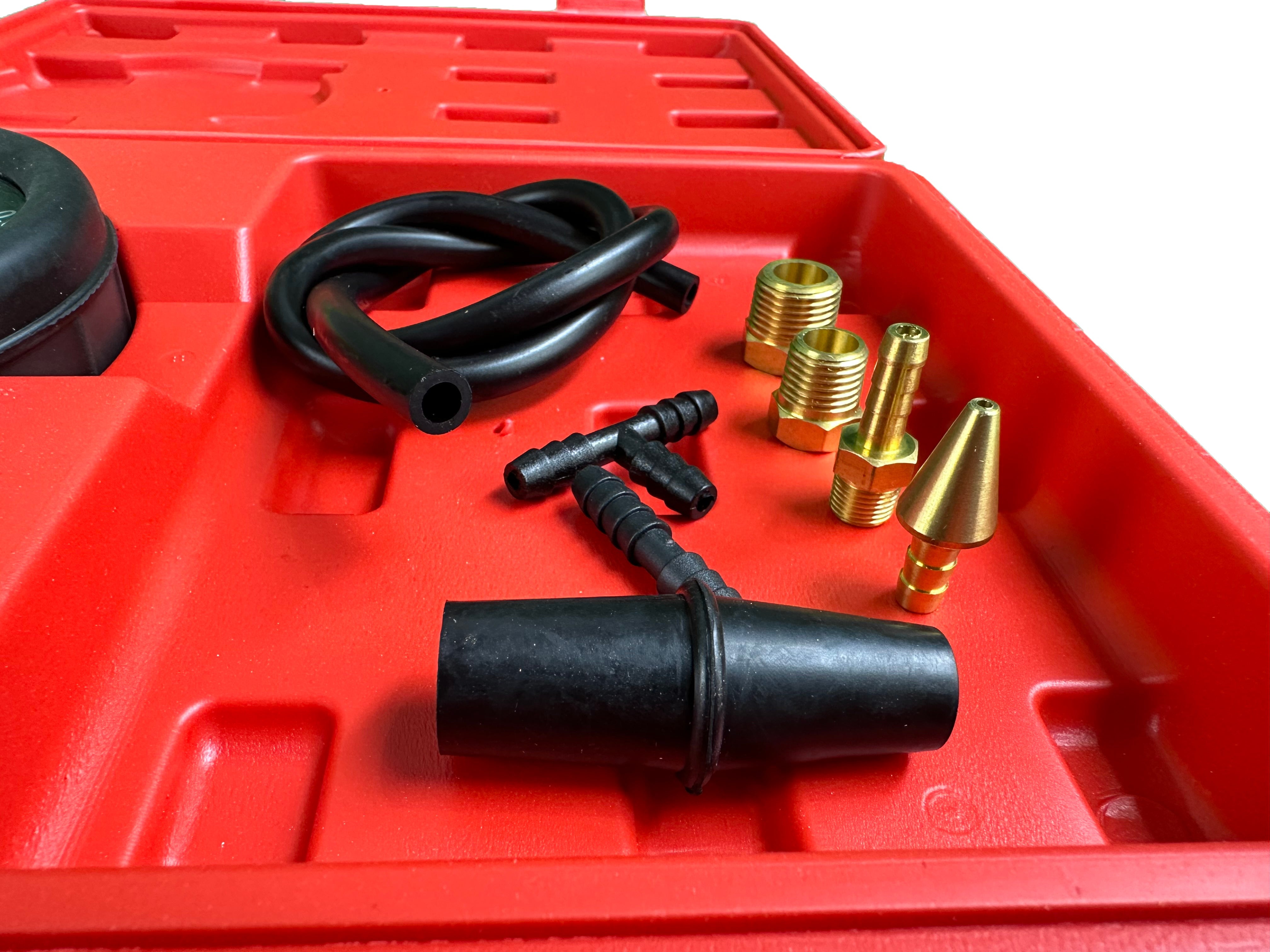 Tester pompa benzina, manometro carburatore pressione vuoto carburante auto, manometri compressione 1 bar fino a 0, 7 bar per auto e moto, Gebo Tools