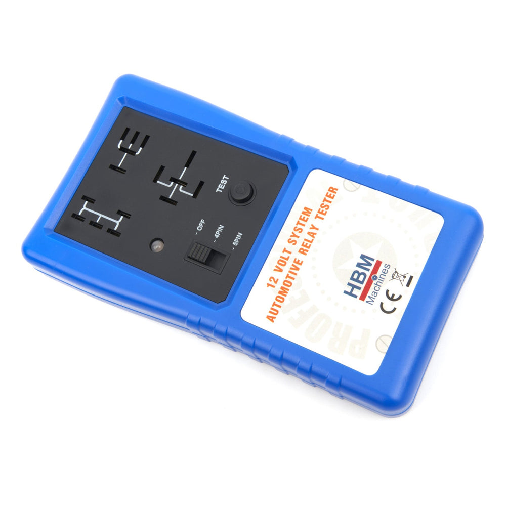 Tester relè auto a 12v con clip, verificatore elettronico per batteria, Hbm