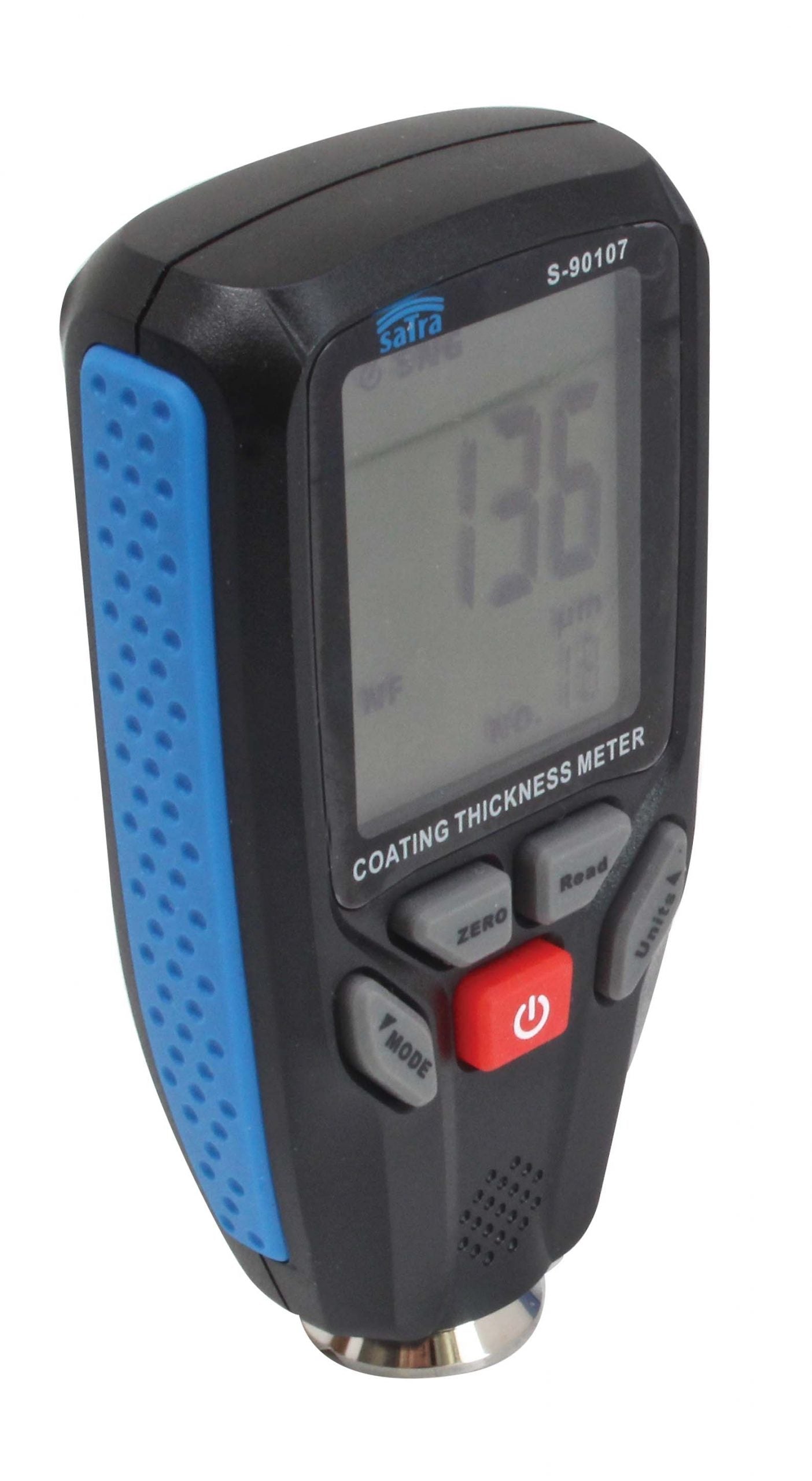 Tester spessore vernice auto portatile 0-1300 µm digitale LCD, misuratore del rivestimento e profondita' per vernici