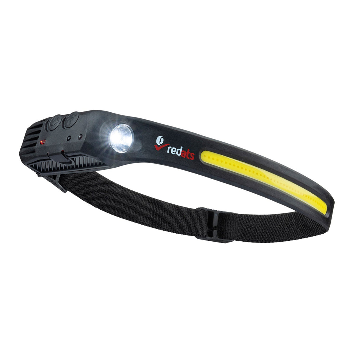 Torcia frontale con sensore Fh-200 a LED, ricaricabile, con movimento, batteria da 1200mAh