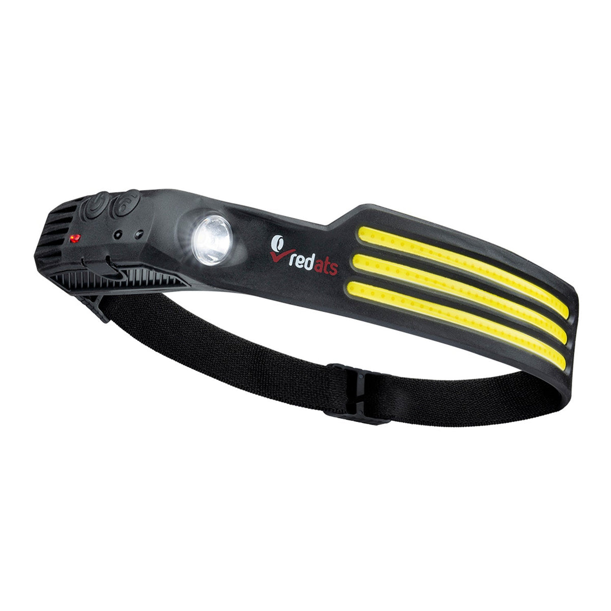 Torcia frontale con sensore Fh-220 con 3 strisce LED, ricaricabile, con movimento, batteria da 1200mAh