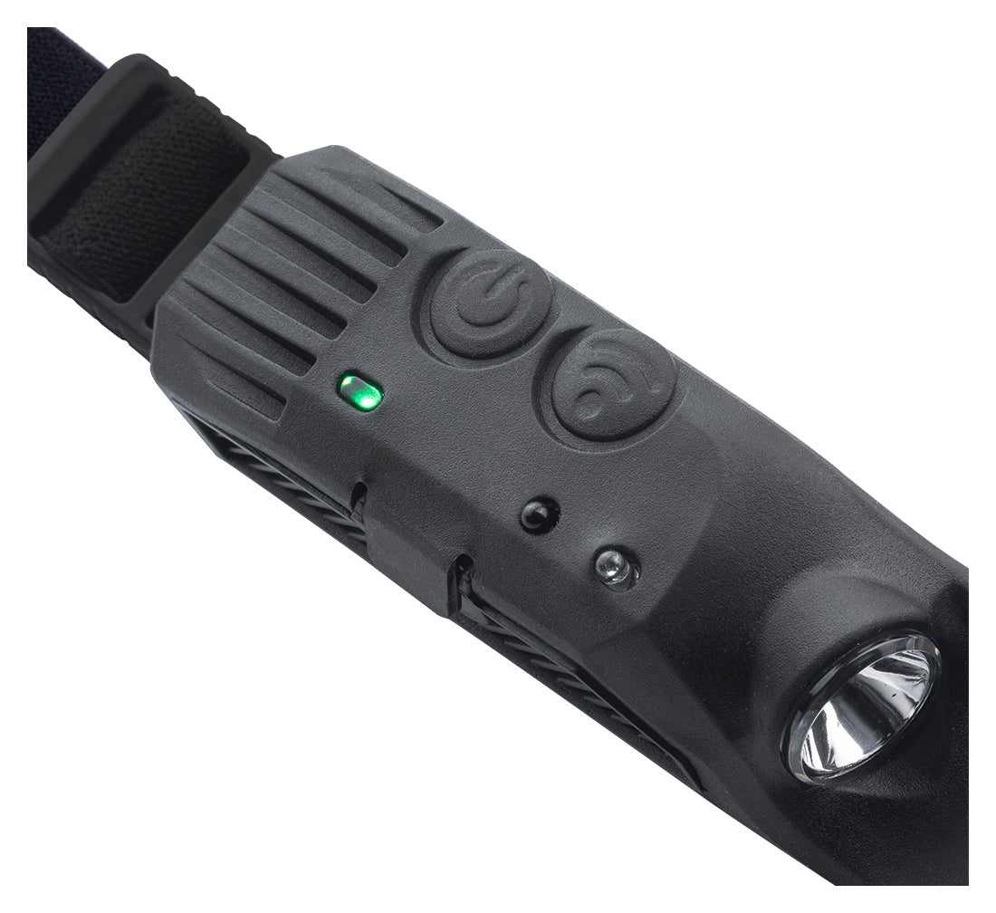 Torcia frontale con sensore Fh-220 con 3 strisce LED, ricaricabile, con movimento, batteria da 1200mAh