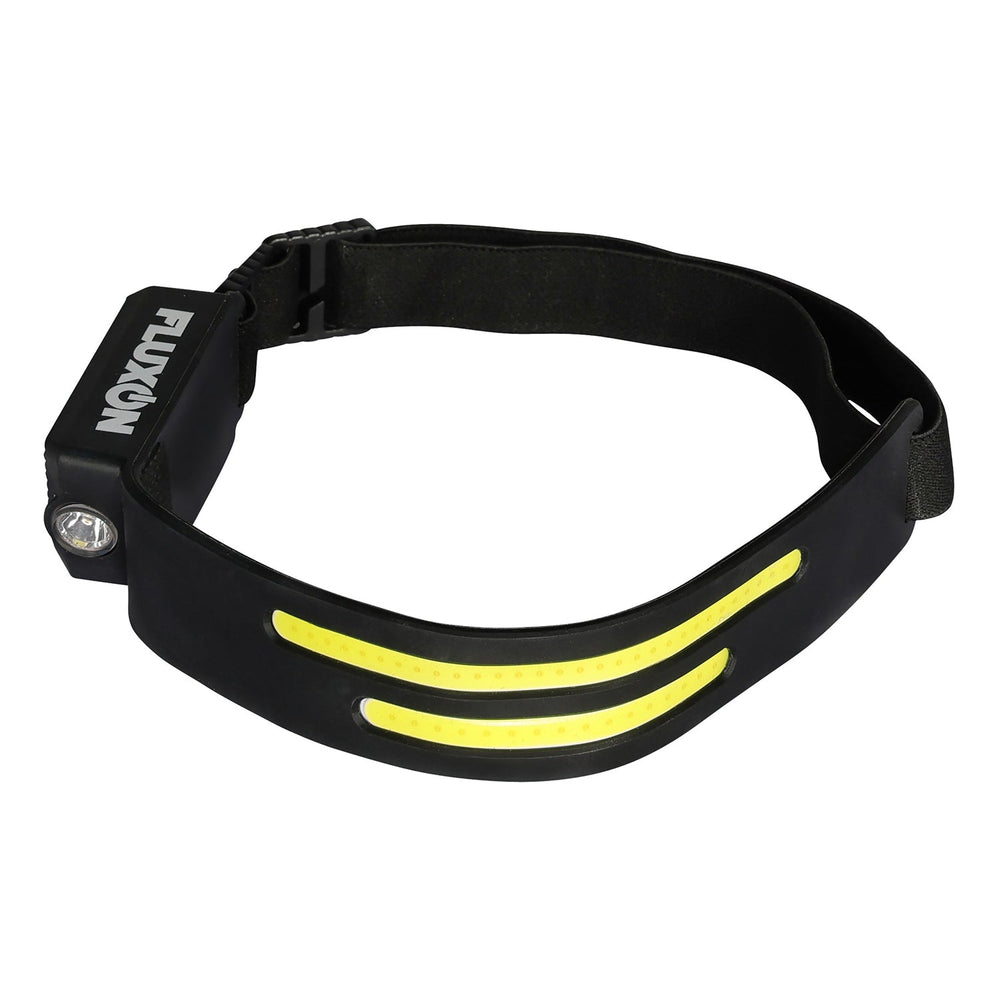 Torcia frontale LED, super luminosa 300 lumen lampada ricaricabile con sensore movimento, 5 modalità di illuminazione, da testa per campeggio/pesca/trekking