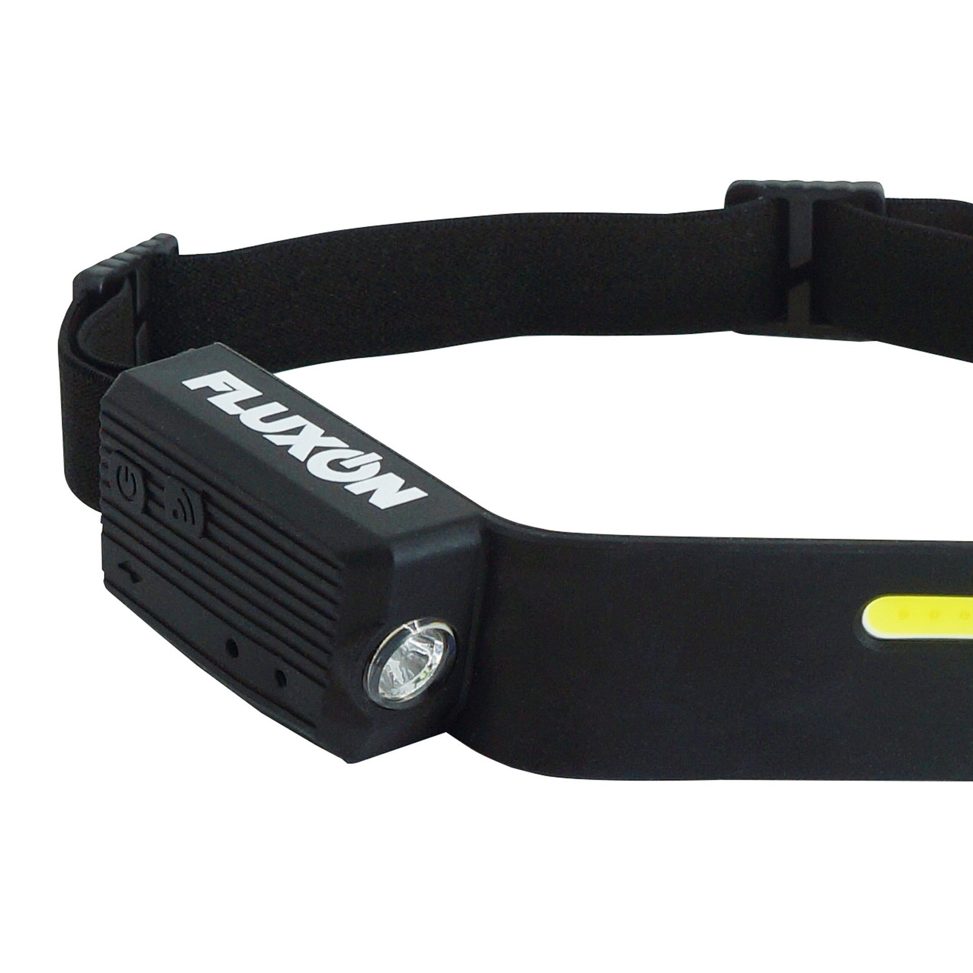 Torcia frontale LED, super luminosa 300 lumen lampada ricaricabile con sensore movimento, 5 modalità di illuminazione, da testa per campeggio/pesca/trekking