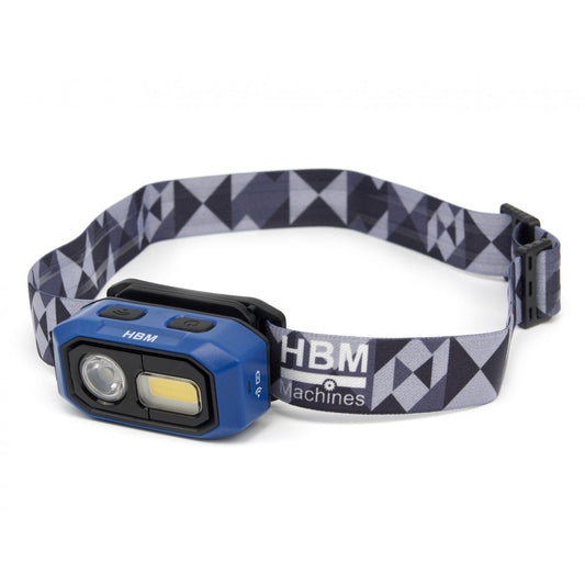 Torcia lampada frontale con batteria a LED 480 lumen Hbm