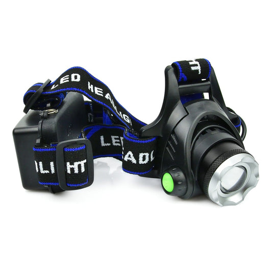 Torcia lampada frontale con batteria a LED Cree Xm-L T6 1000 lumen
