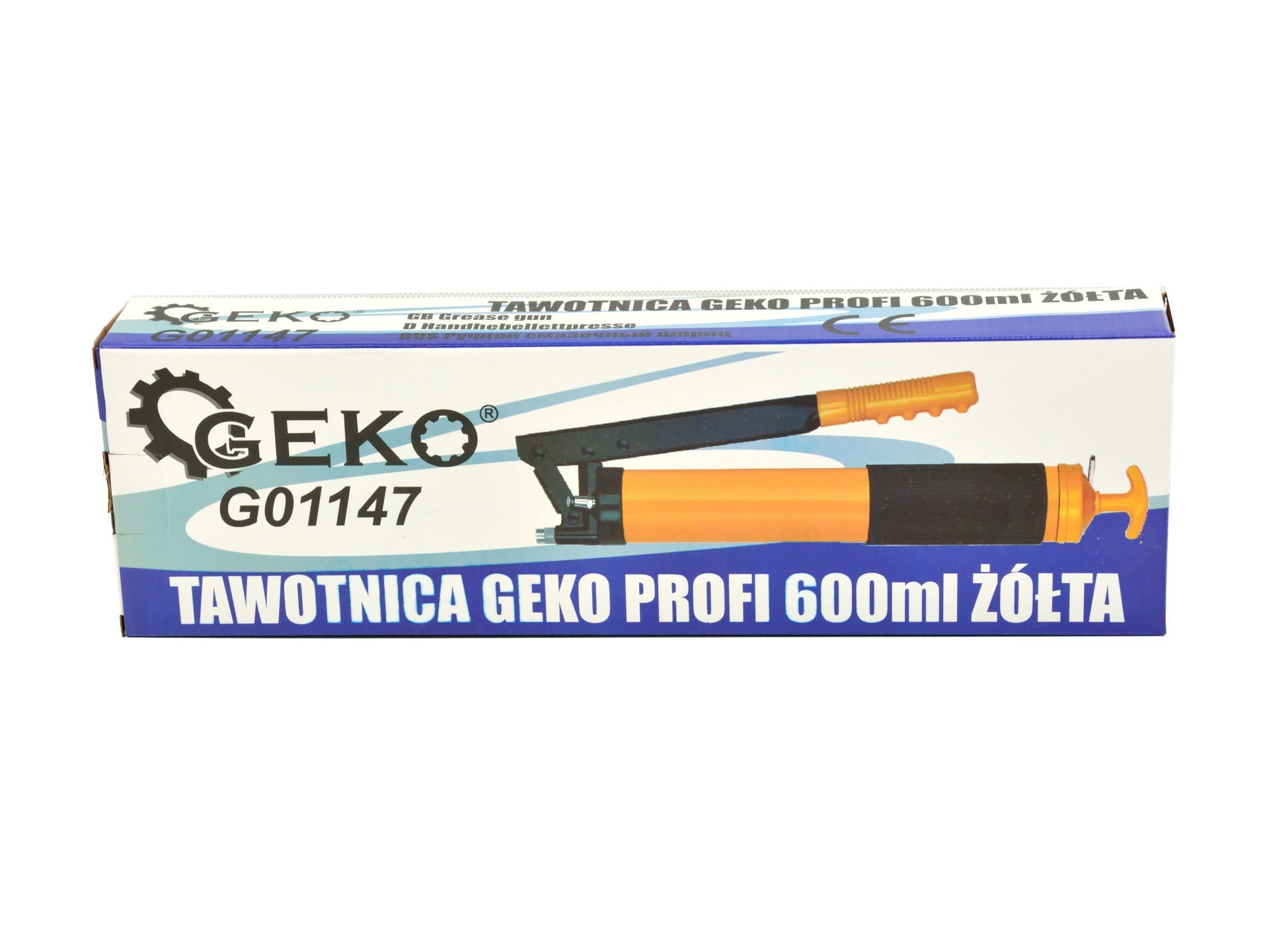 Pistola ingrassatrice manuale professionale 600 ml Geko