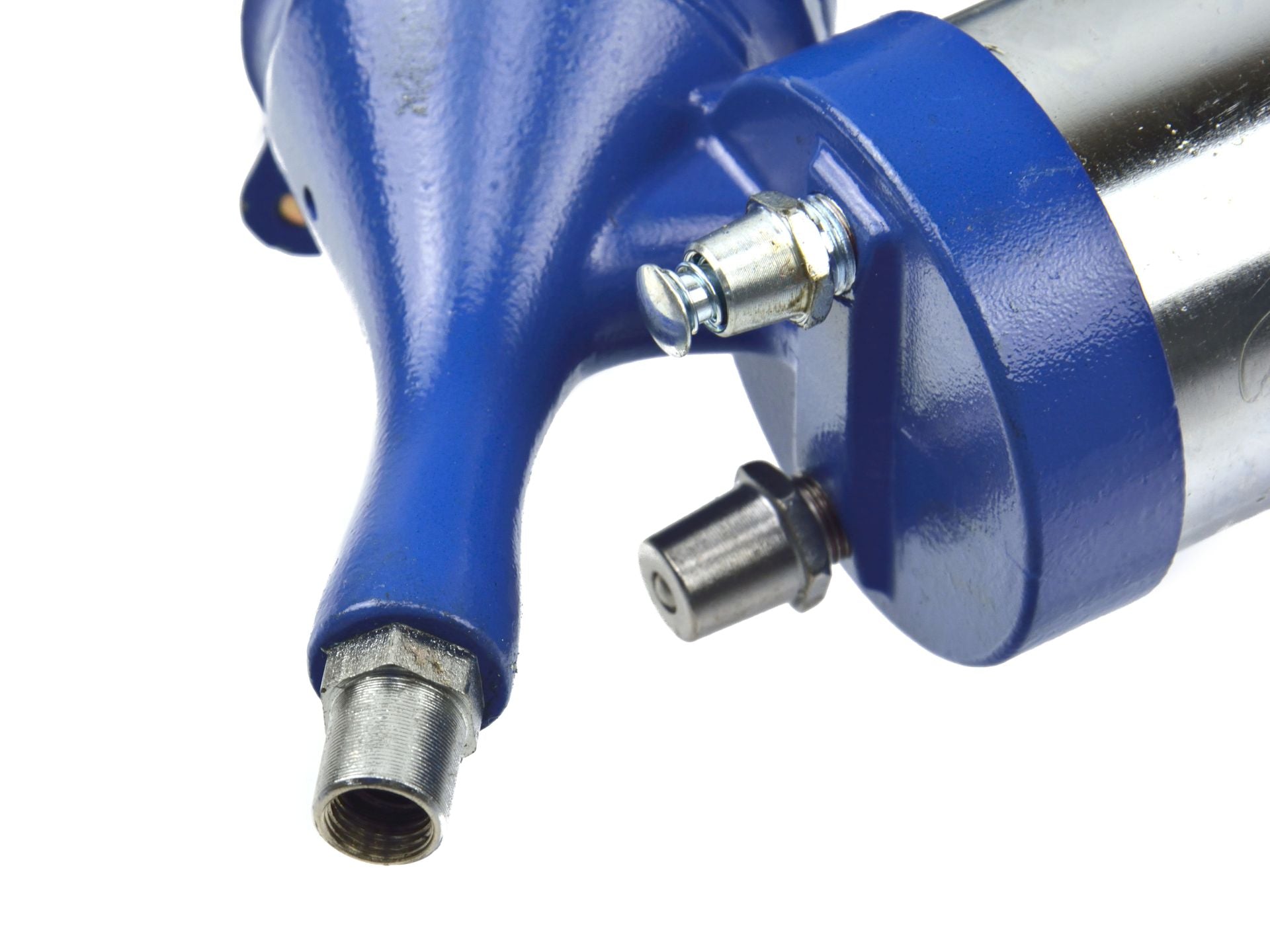Pistola ingrassatore pneumatico, pompa grasso ad aria compressa con serbatoio da 400 ML