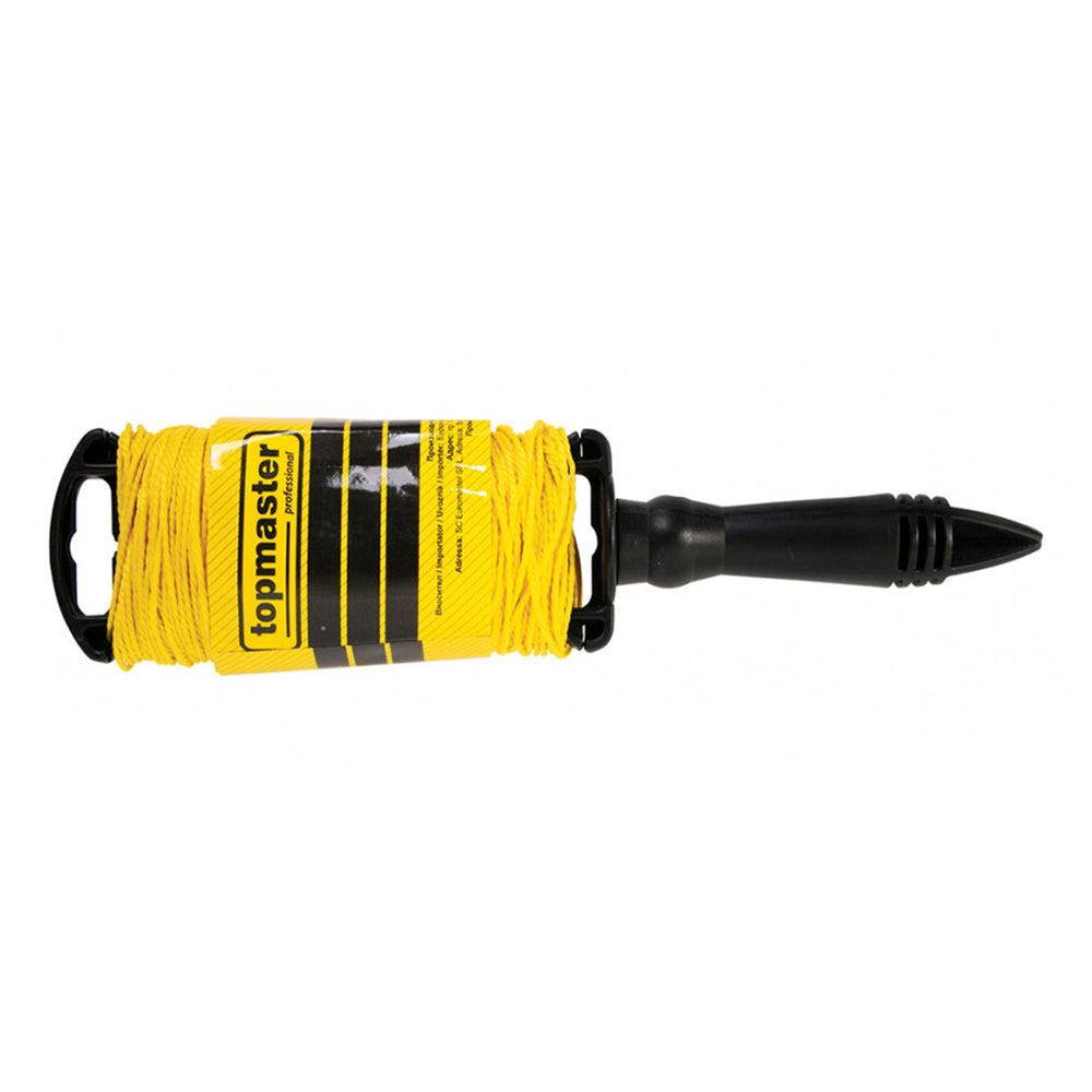 Tracciatore a filo , linea robusta per linee precise,spago traccialinee, kit per tracciatura muratore, 100 m,Topmaster