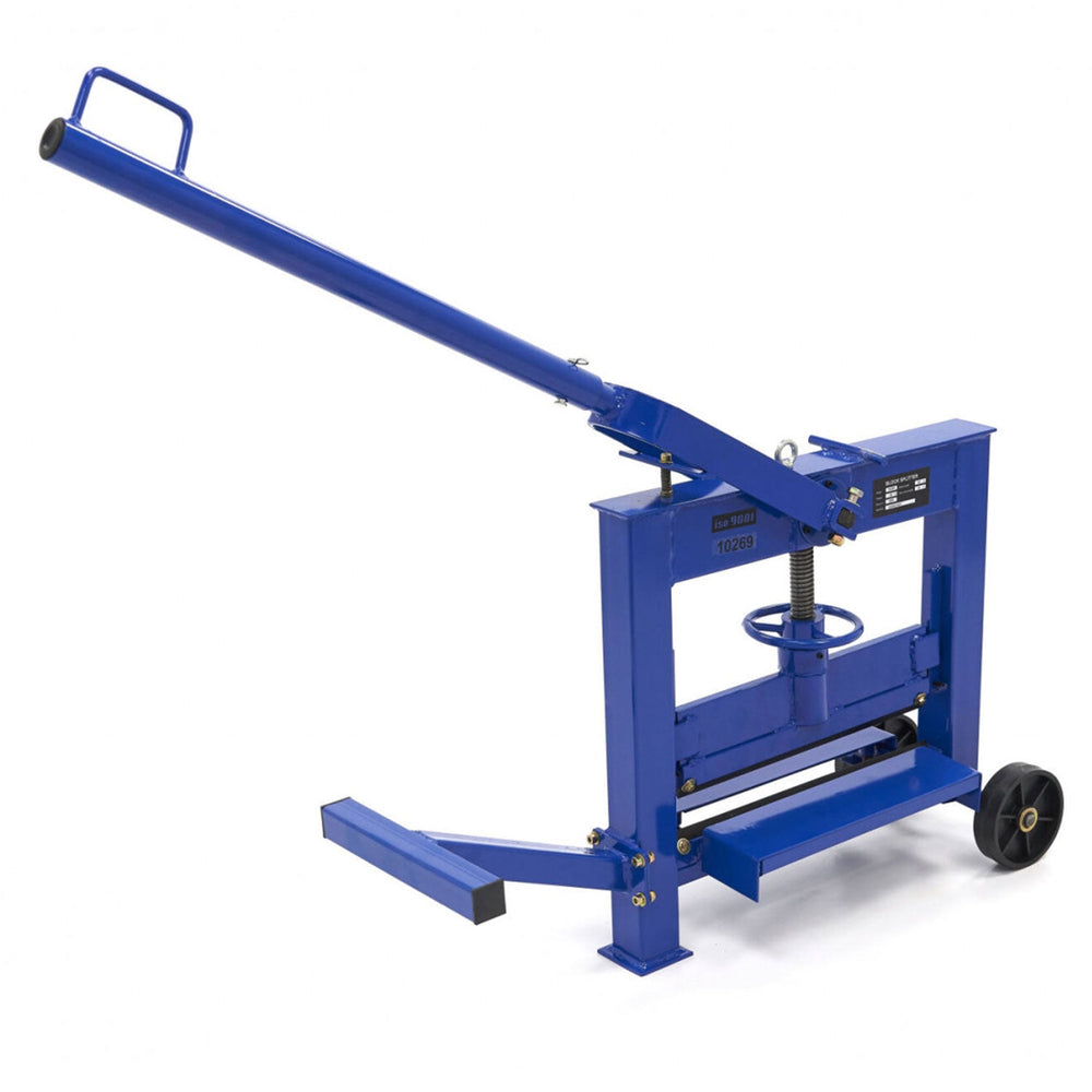 Tranciablocchi manuale taglia blocchi pietra, mattoni, spacca, tagliapiastrelle, 420mm Hbm