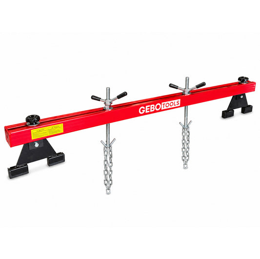 Barra traversa supporto motore ponte, parafango sollevatore, in metallo resistente, portata 500 kg, Gebo Tools 2