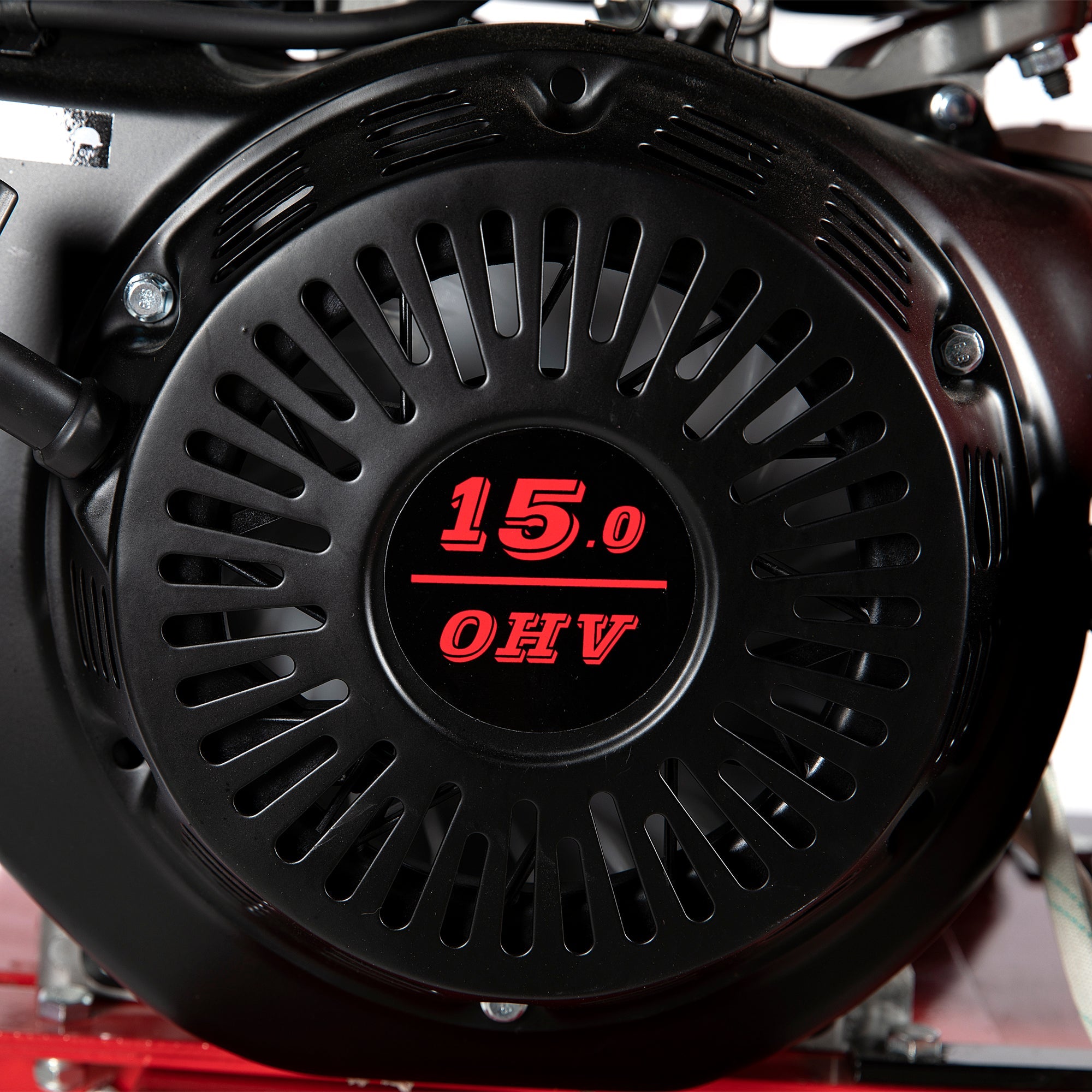 Trituratore verticale per rami e tronchi a benzina, biotrituratore a scoppio, cippatore, 15 CV 420 CC, con serbatoio 6 litri,da hobby e fai da te