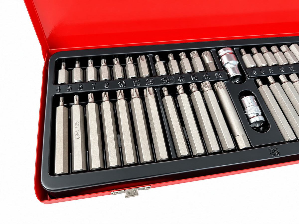 Set-kit inserti 54 pezzi Gebo Tools