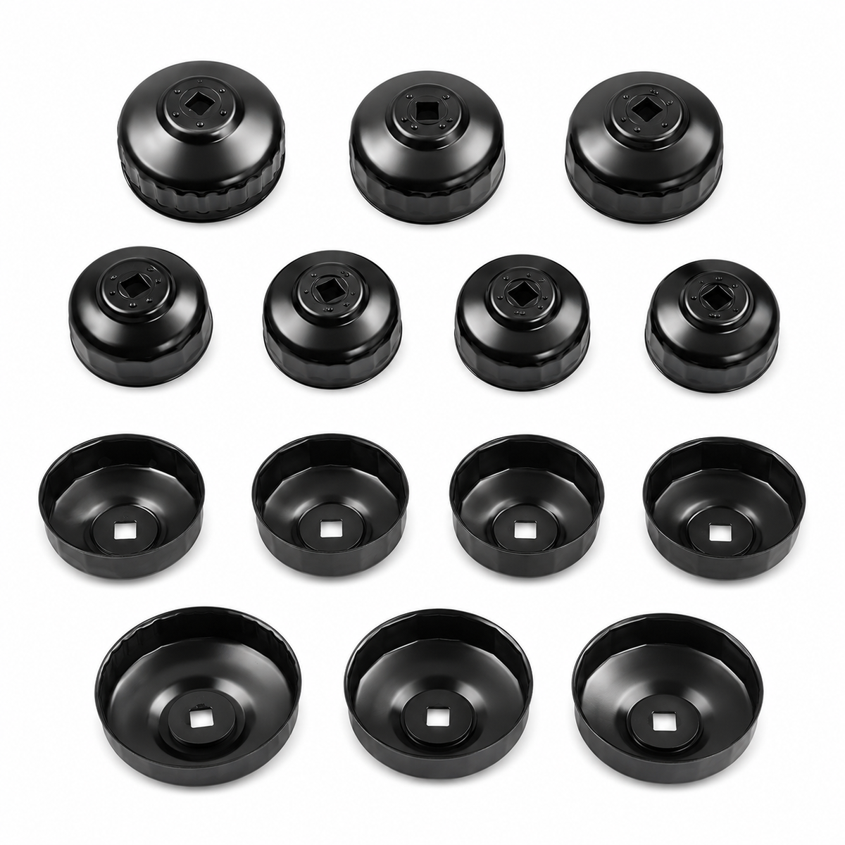 Set-kit chiave a tazza filtro olio motore, auto smontaggio rimozione, chiavi coppe smontare filtri, 14 pezzi Gebo Tools