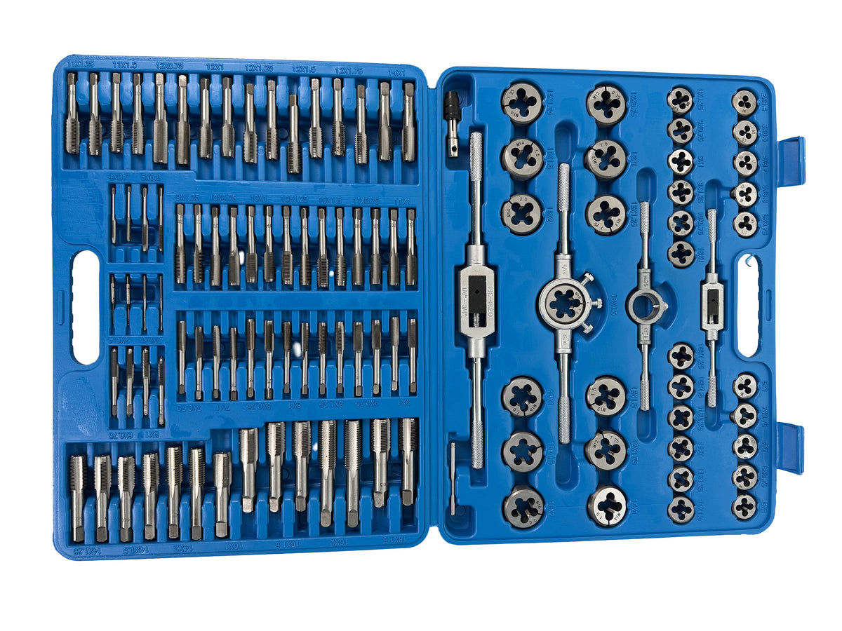 Set-kit filiere e maschi M2–M18 ,110 pezzi Gebo Tools