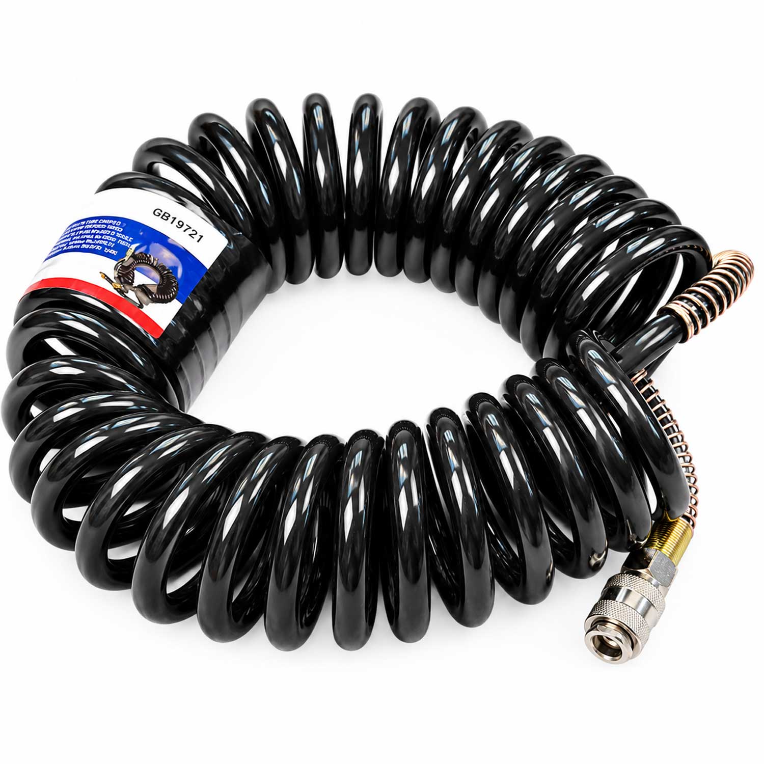 Tubo a spirale per aria compressa, 9 m diametro 8 × 12 mm Gebo Tools