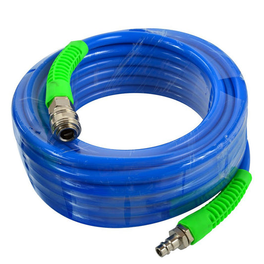 Tubo pneumatico in poliuretano rinforzato con raccordi rapidi da 1/4", 10 m, 8 × 12 mm Geko