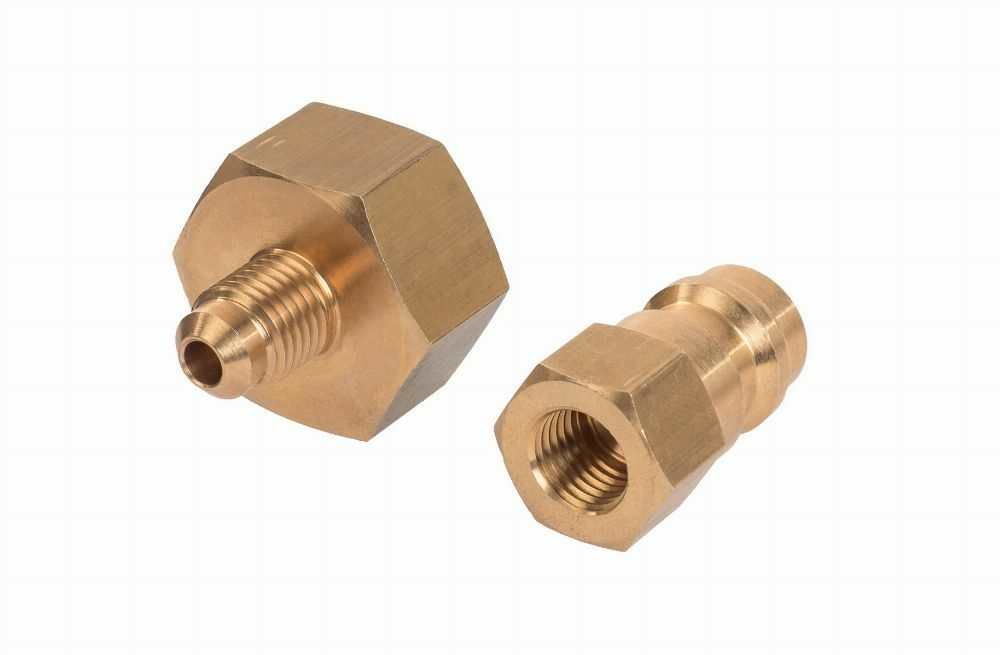 Set adattatori bombole gas, adattatori per valvole regolazione pressione di bombole gas R134A