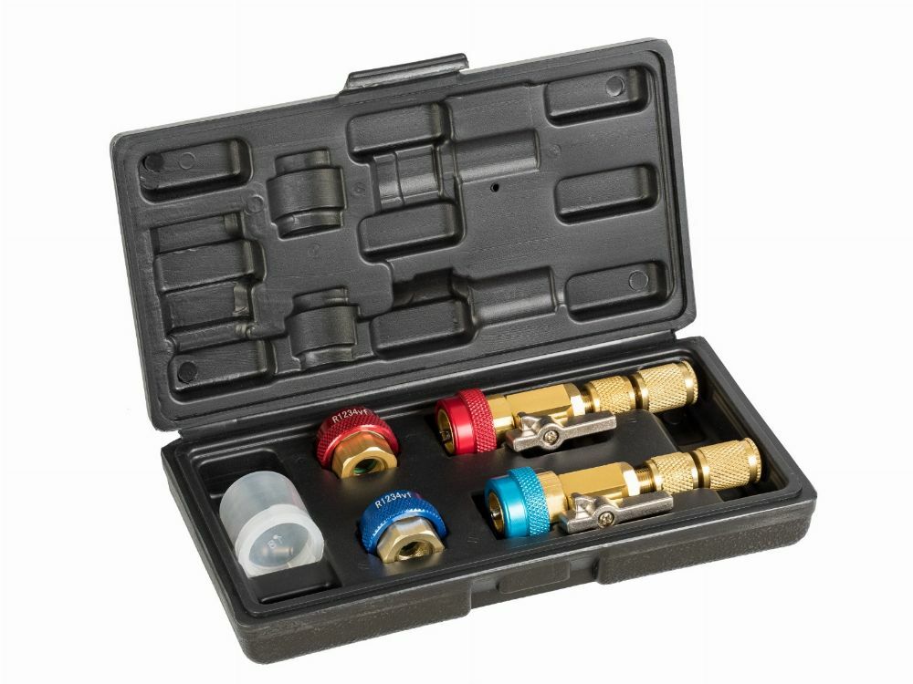 Set di R1234YF R134A nuclei valvola, strumenti di installazione per la rimozione rapida del nucleo della valvola dell'aria condizionata, strumento di rimozione del nucleo della valvola a pressione, senza rilasciare il refrigerante, Invento