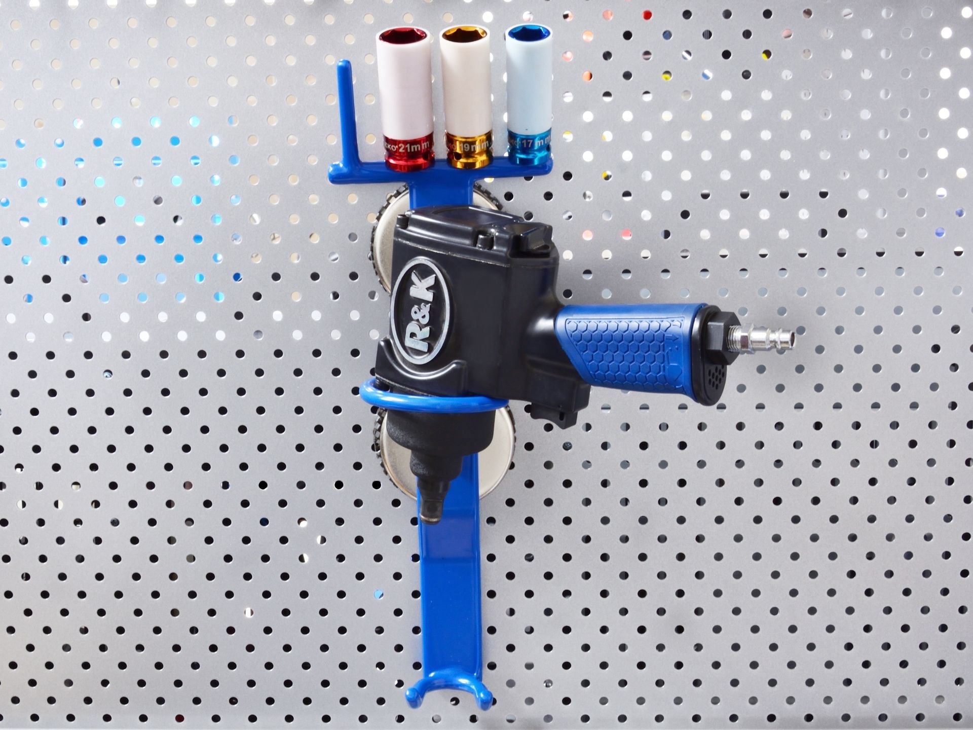 Supporto gancio magnetico per pistola svita bulloni e utensili ad aria, supporto magnetico per attrezzi ad aria compressa, carrello da officina e ponte sollevatore, per utensili ad aria compressa, chiave a bussola e compressore per pneumatici