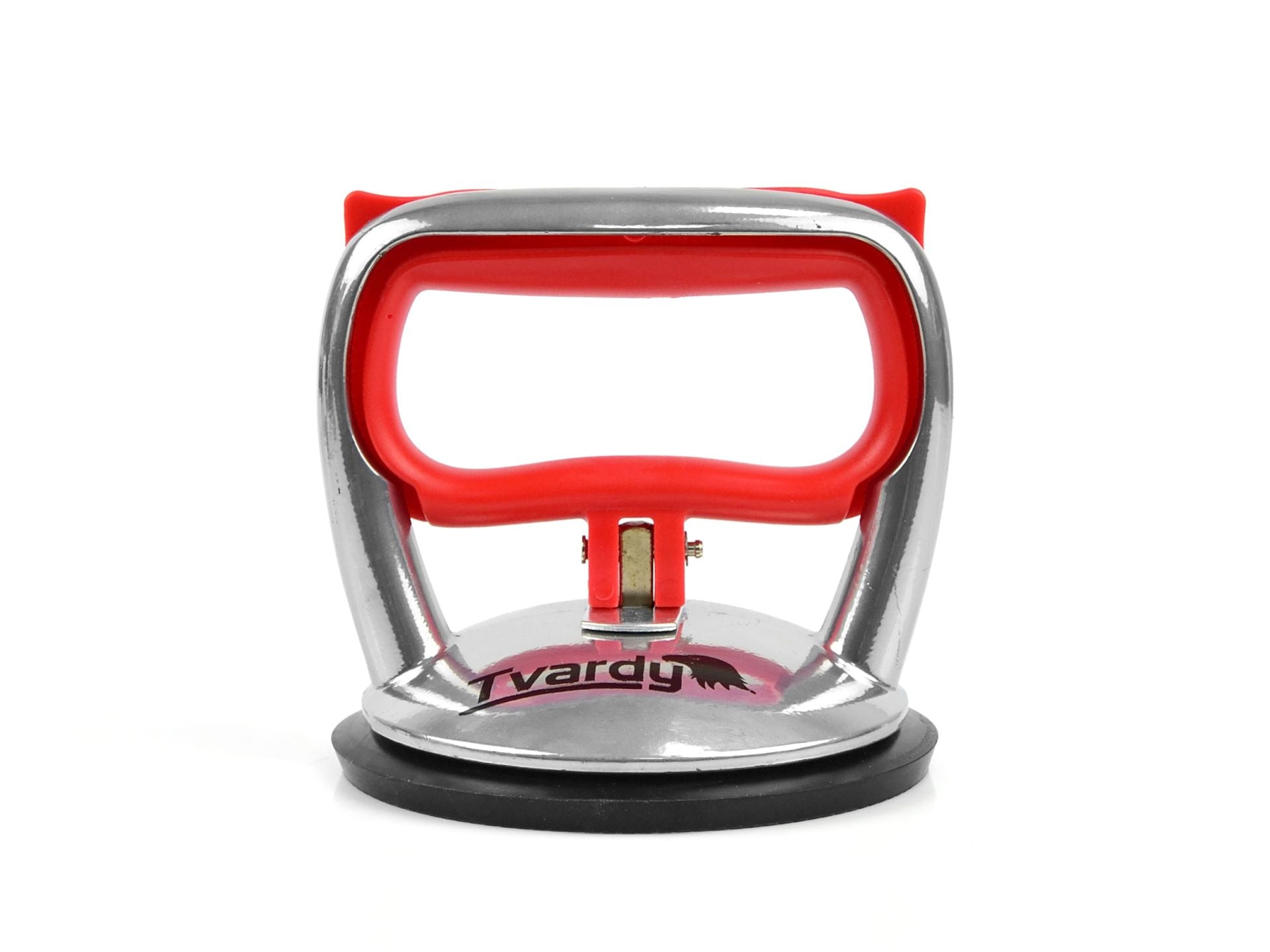 Ventosa in alluminio e gomma ,capacità 60 kg ,ventosa con diametro 125 mm per vetro e piastrelle
