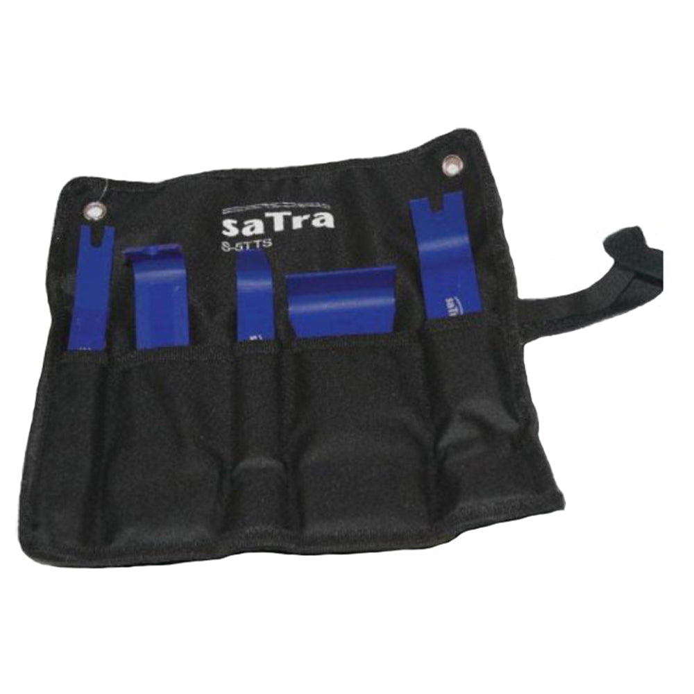 Set rimozione della clip pinza auto, leve smontaggio auto, kit attrezzi di rimozione rivetti, strumenti di rimozione per auto porta pannello, per veicolo audio pannello, cacciavite per fibbia portiera auto, 5 pezzi