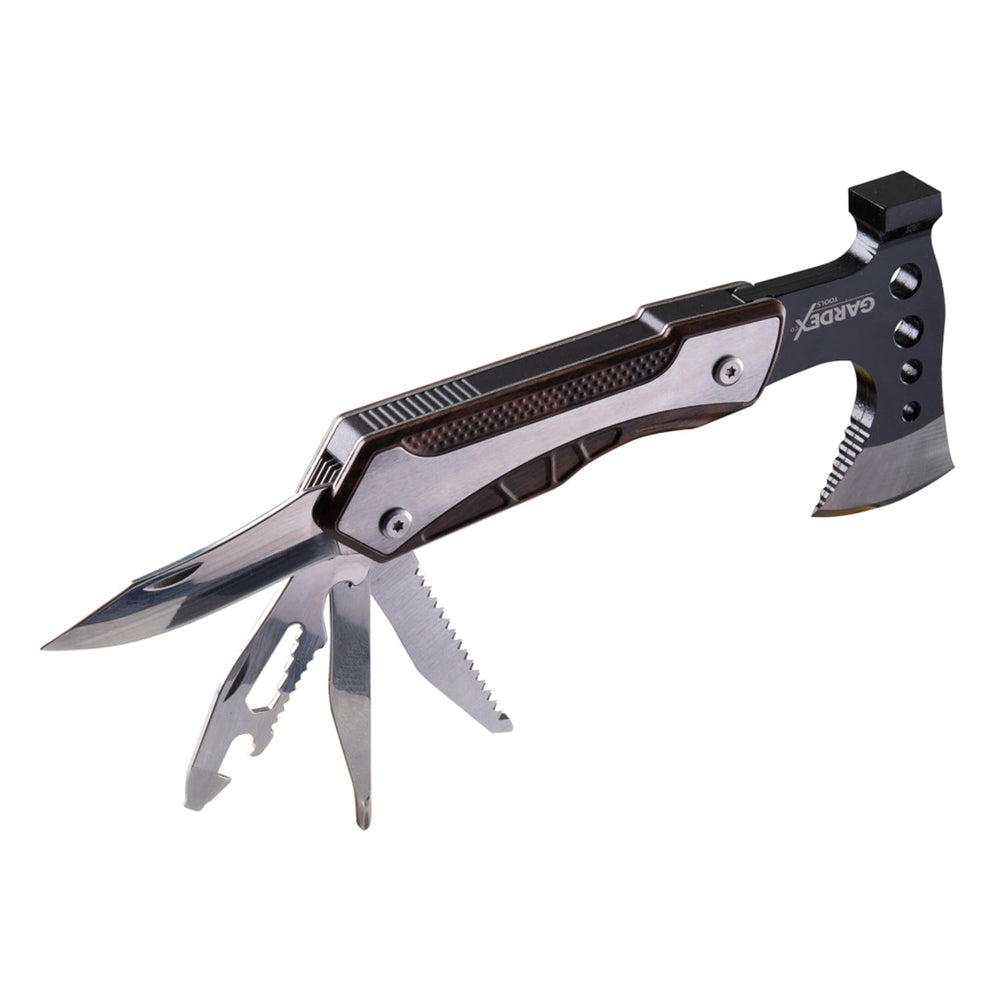 Utensile multifunzione da campeggio con ascia GX GARDEX