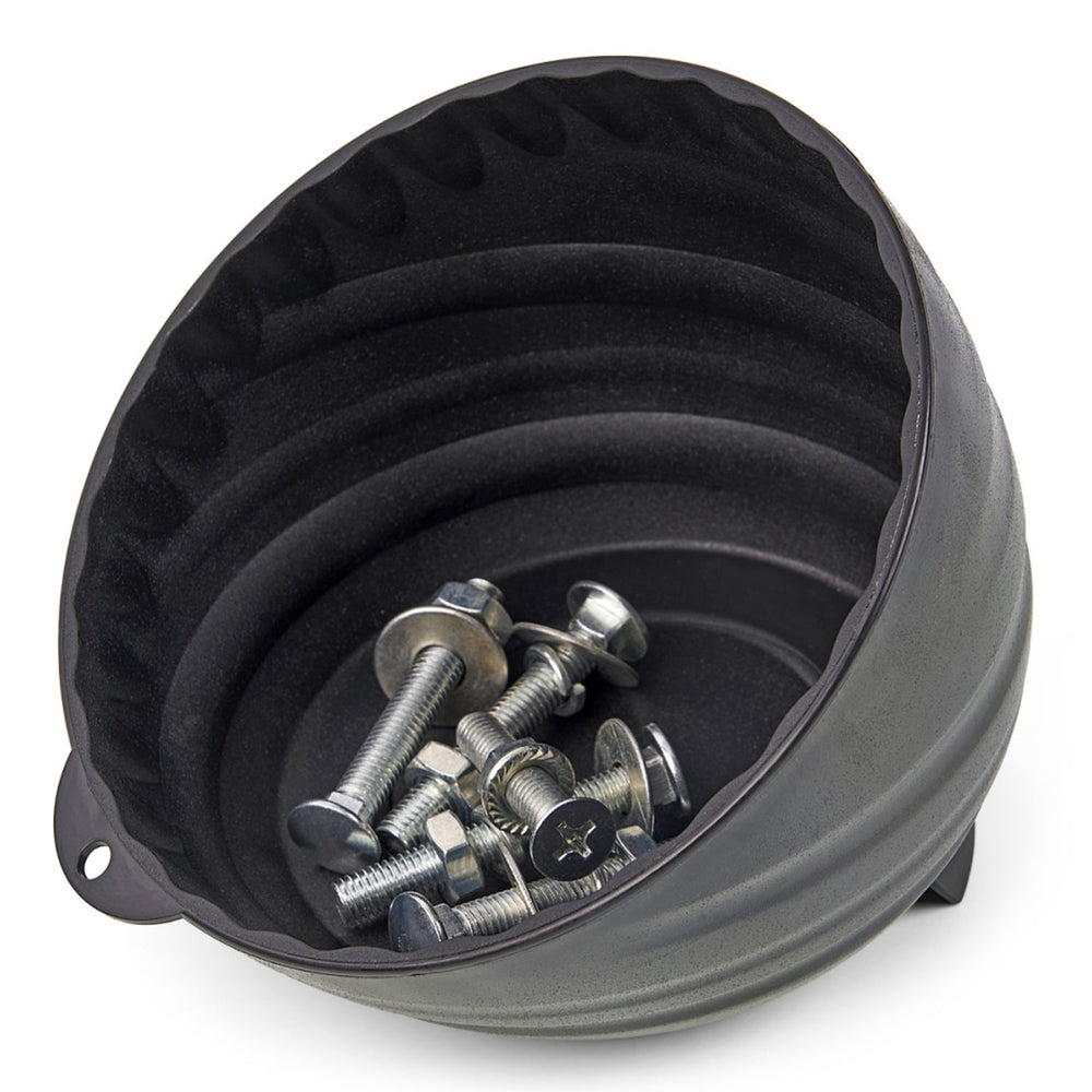Vaschetta magnetica con bordi extra alti, in ABS, ciotola per officina e garage, 148 mm Hbm