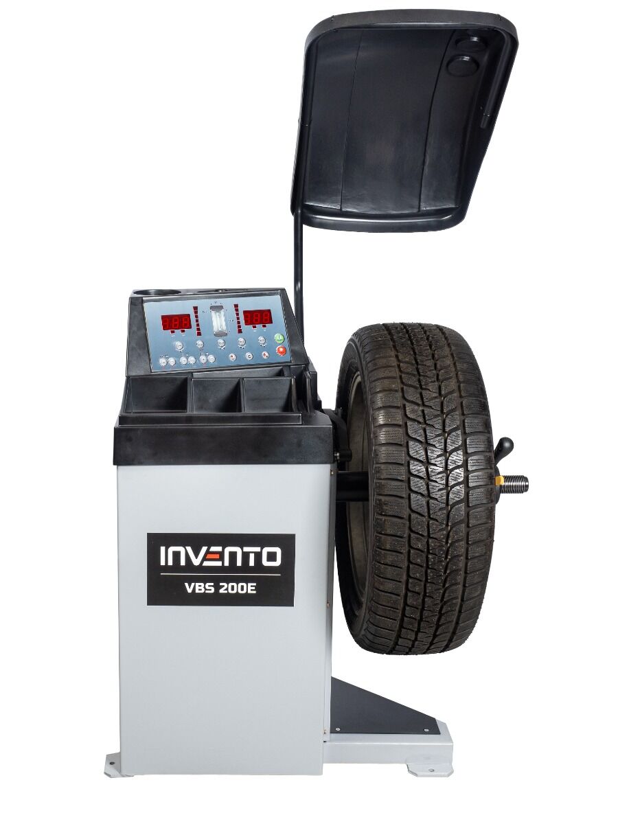 Macchina equilibratrice pneumatica semi-automatica 24'',  macchina per calibrare ruote auto semi-automatica Invento VBS 200E