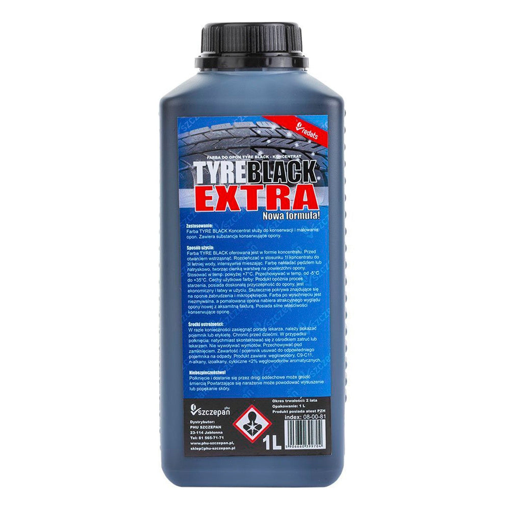 Vernice per pneumatici auto , Black Tyre 1 litro