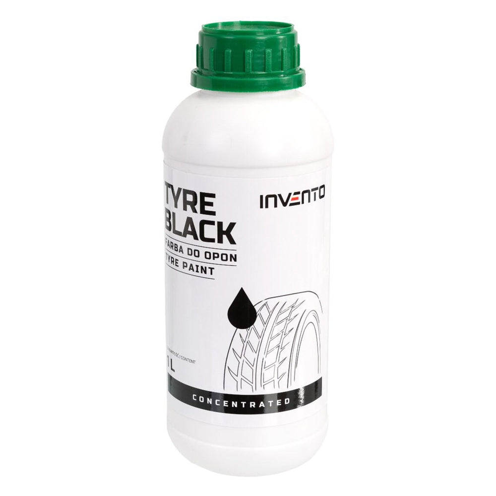 Vernice per pneumatici auto , Black Tyre 1 litro Invento