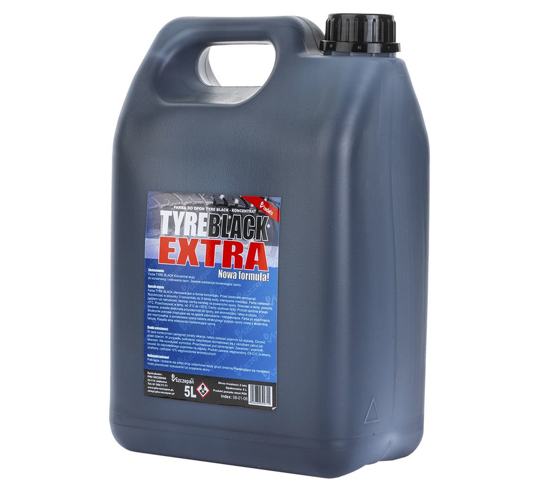 Vernice per pneumatici  auto , Black Tyre 5 litri