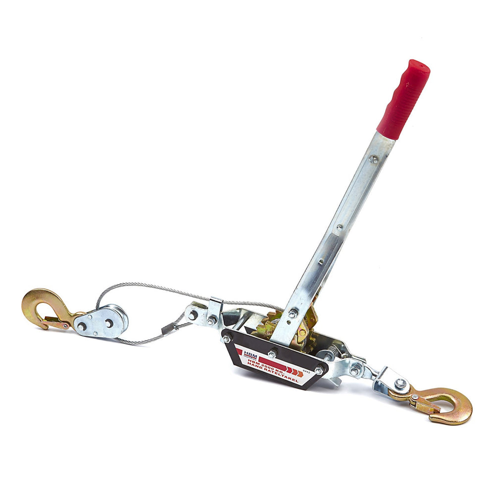 Verricello manuale a cricchetto, portata massima 2 tonnellalte,Hbm