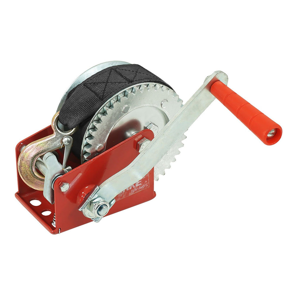 Verricello manuale, portata massima 550 kg, 10 m, ideale per traino auto, paranco, argano Verke