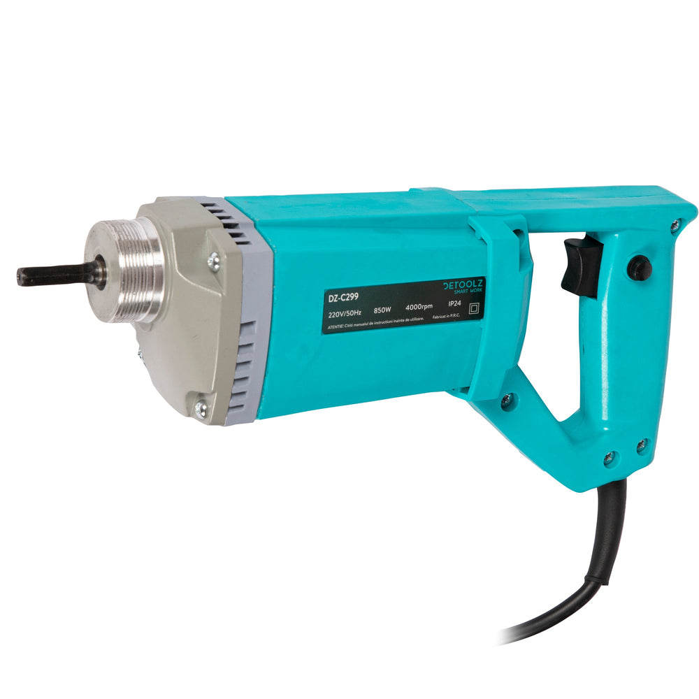 Vibratore elettrico per calcestruzzo, cemento 800 W Detoolz