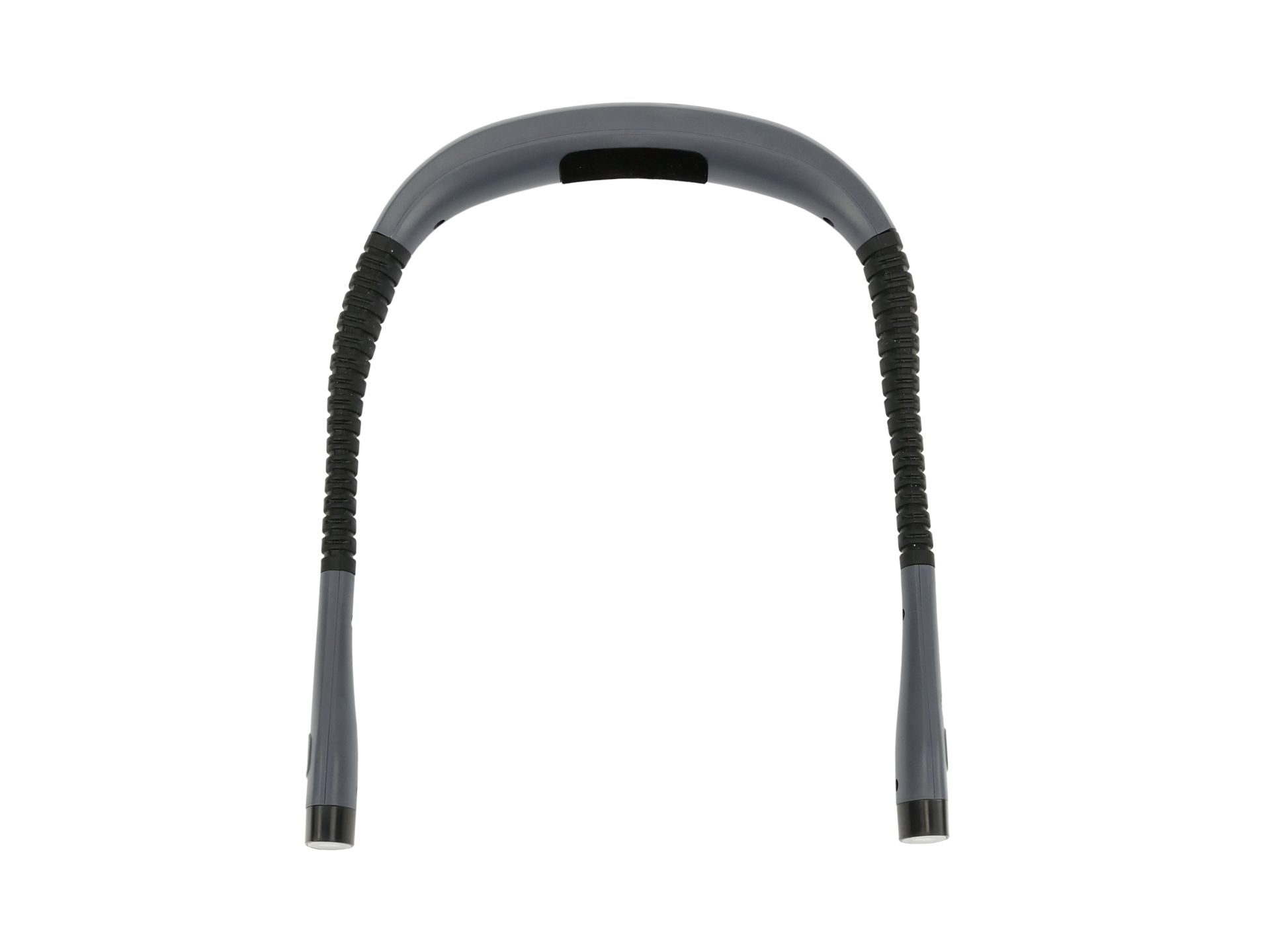 Lampada da lettura a collo, lampada da lettura a LED ricaricabile, flessibile e dimmerabile, doppia testa, torcia da ispezione da collo, nero