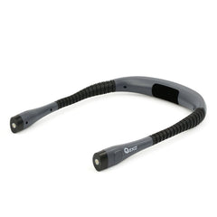 Lampada da lettura a collo, lampada da lettura a LED ricaricabile, flessibile e dimmerabile, doppia testa, torcia da ispezione da collo, nero