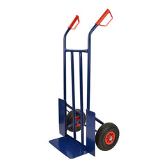Carrello portapacchi pieghevole 200kg pneumatici maniglie ergonomiche carrellino con ruote portatutto carrelli a mano saliscale in acciaio trasloco porta sacchi trasporto carichi pesanti, modello 1