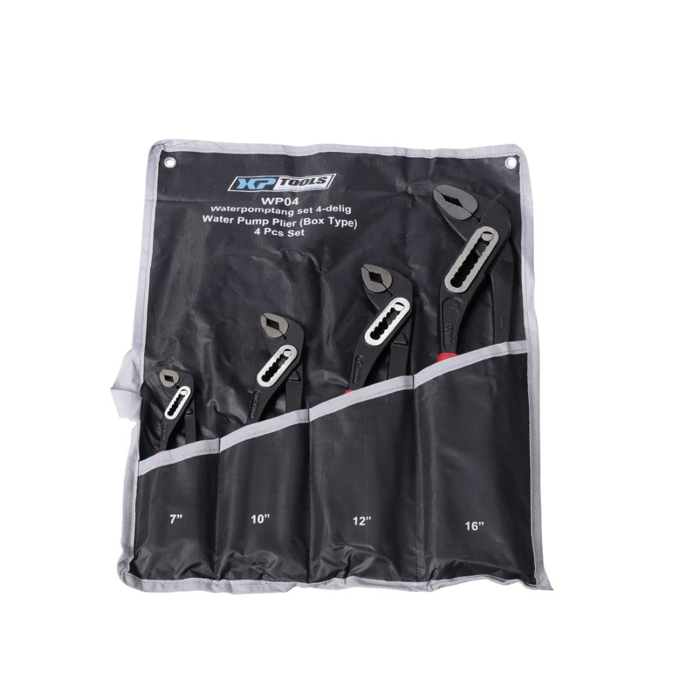 Set 4 pinze a pappagallo con foro di serraggio, pinza universale, pinza a becco lungo in acciaio Cr-V, JMC