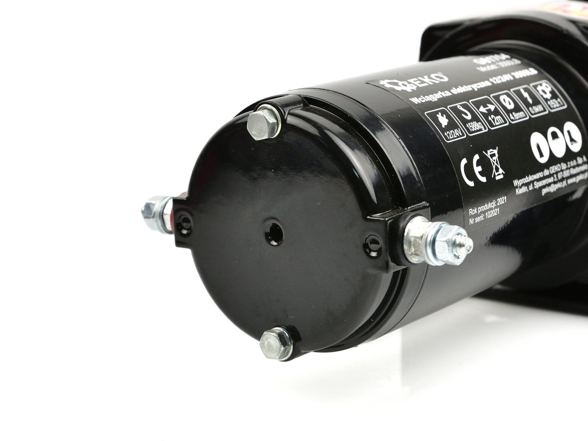 Verricello, portata massima 3500 lb / 1588 kg, ideale per traino di veicoli, barche e attrezzature, con telecomando wireless senza fili, 12 V