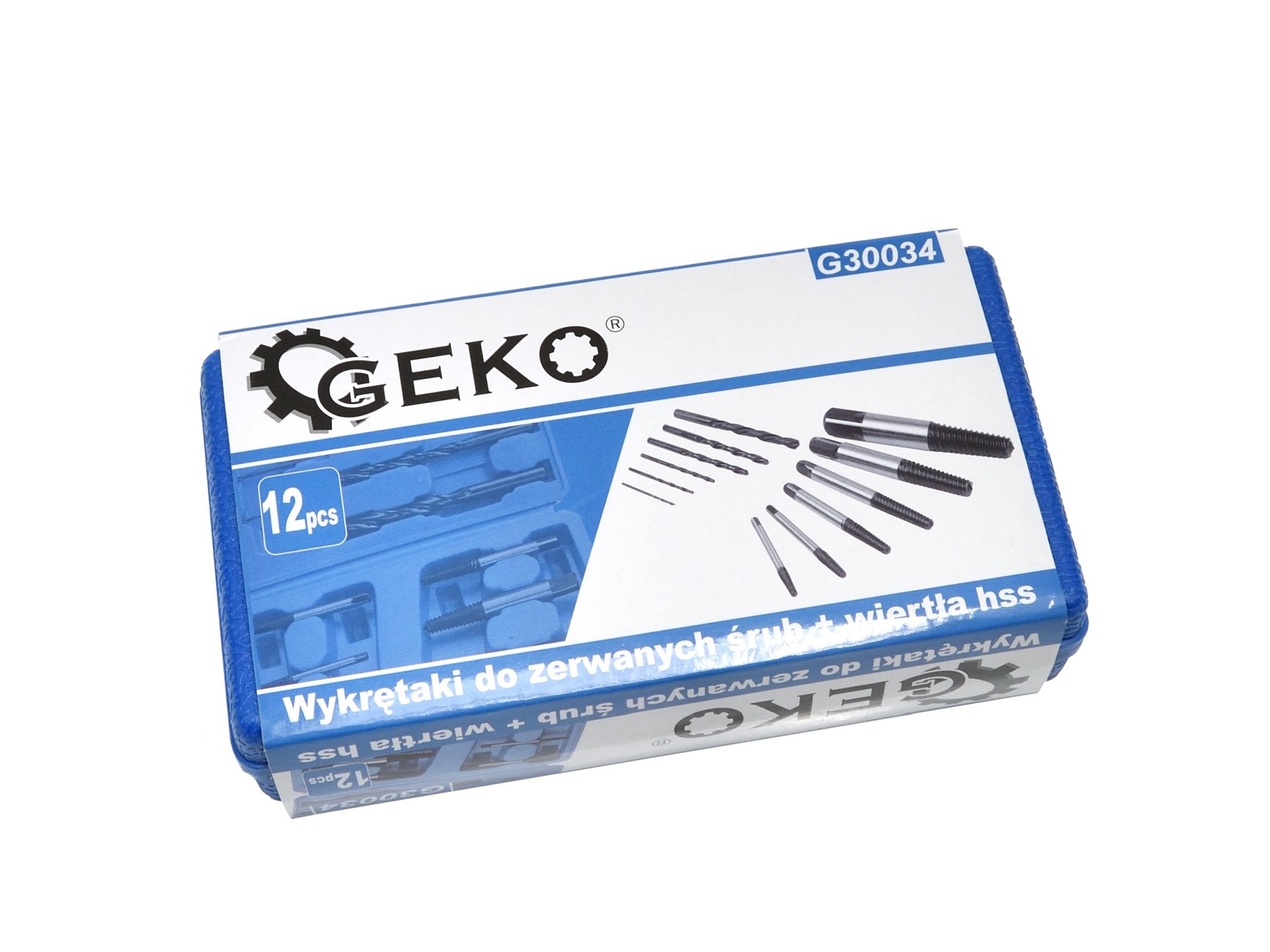 12 pezzi set di estrattori di viti e punte HSS, easy out con flute a spirale, kit per rimuovere viti, bulloni e perni rotti, danneggiati o spogliati