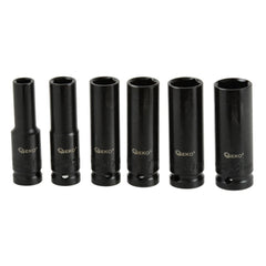 Set di 6 chiavi a bussola lunghe 1/2