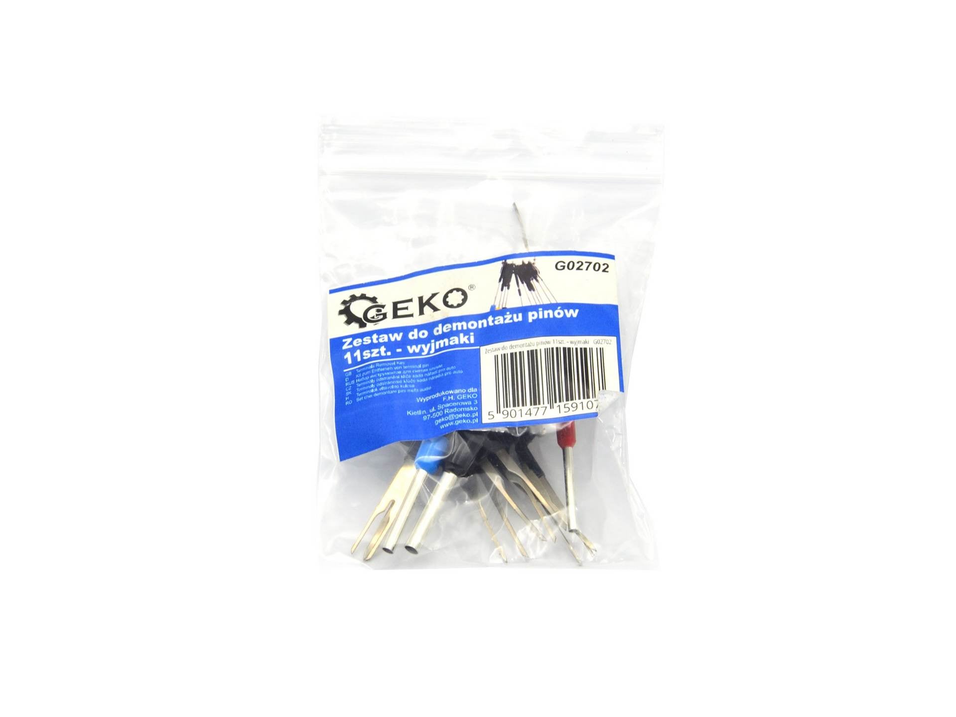 Strumenti di rimozione terminale, pins rimozione per auto elettrico connettore a crimpare, connettore per terminale elettrico rimuovi kit per auto, kit di strumenti per estrazione terminali, per cablaggio elettrico auto, 11 pezzi
