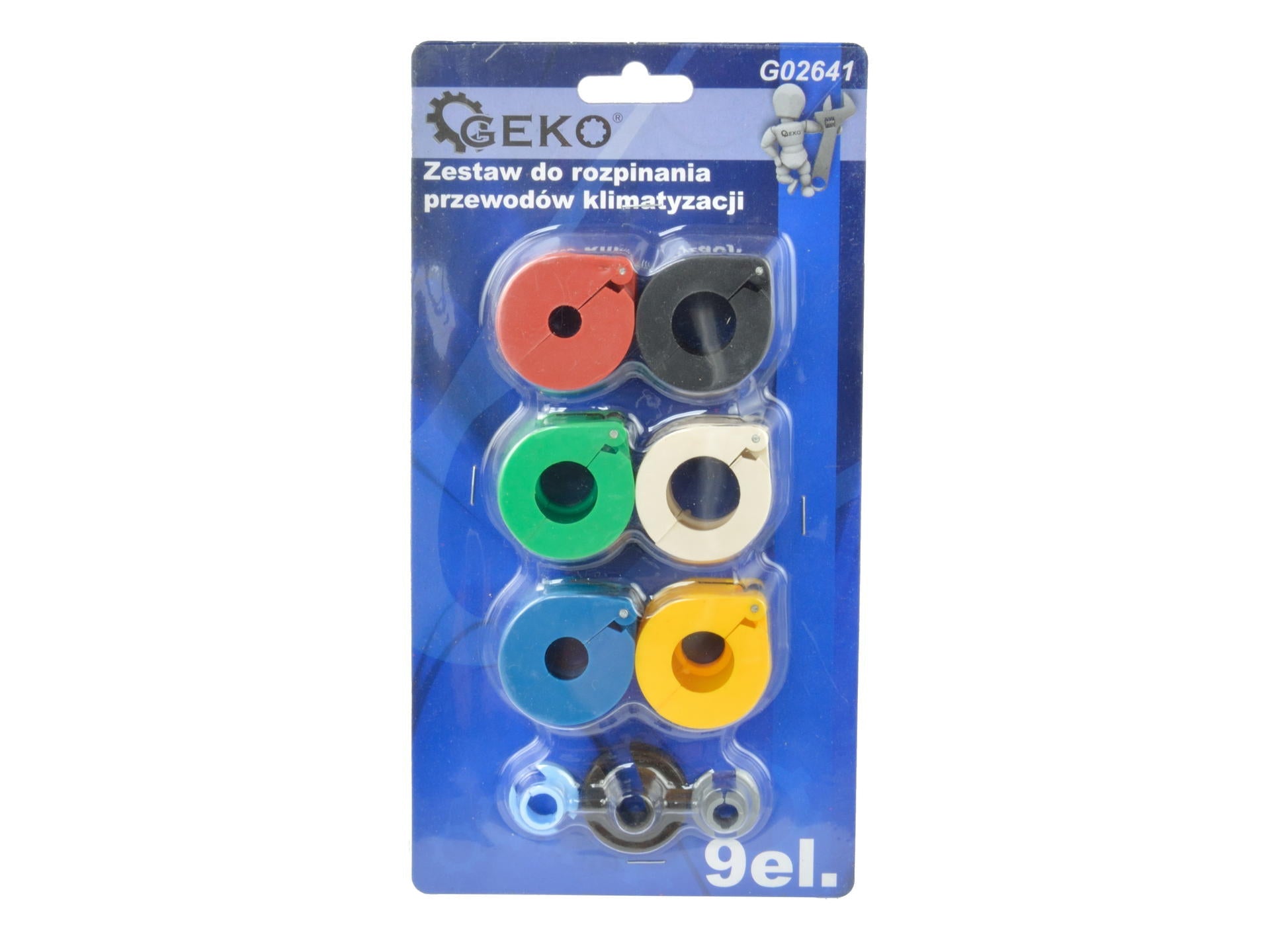Set di strumenti di disconnessione della linea del carburante AC dell'automobile, compressore di ricambio, strumenti di riparazione automatica del tubo dell'aria condizionata, strumenti per scollegare la linea del carburante, 9 pezzi