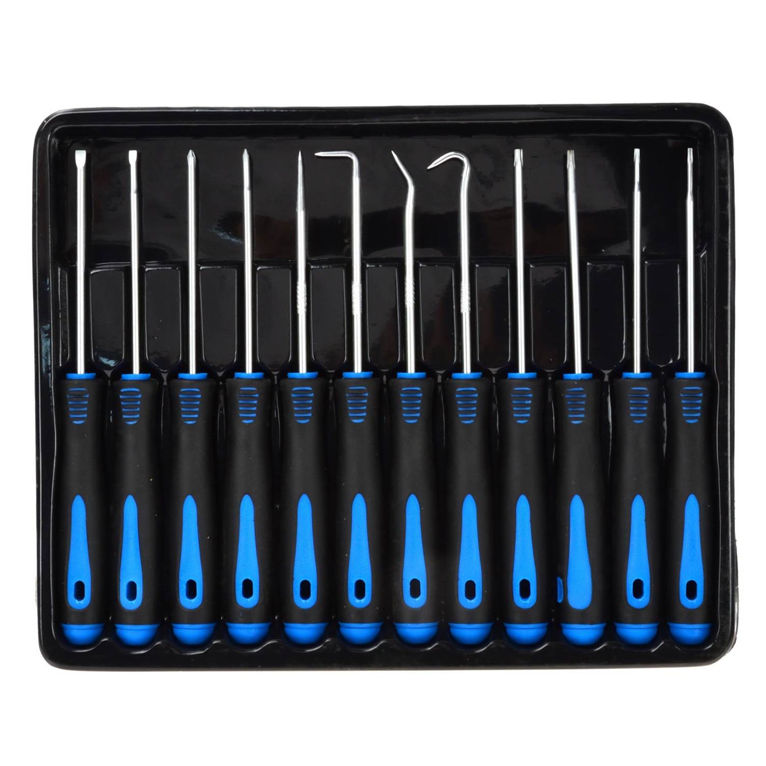 Set di ganci e plettri di precisione, estrattore per guarnizioni olio auto, rimozione guarnizione O-ring, rimuovere facilmente tubi, guarnizioni, ganci di prelievo, estrattore di guarnizioni di tenuta dell'olio dell'anello di tenuta dell'auto, 12 pezzi