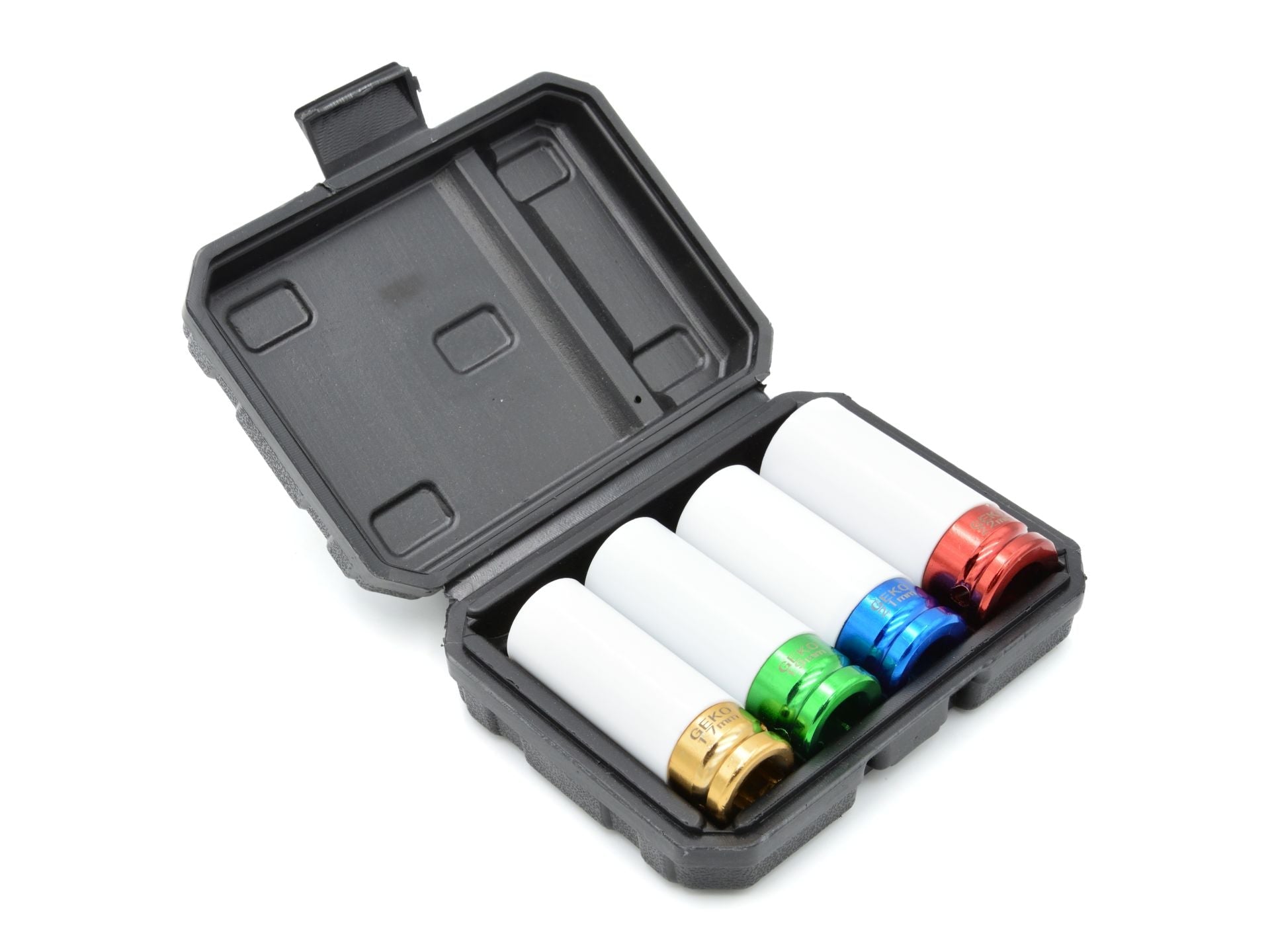 Set chiavi a bussola da 4 pezzi rinforzate per cerchi in lega da 17 - 22 mm, 1/2" per avvitatore a impulsi