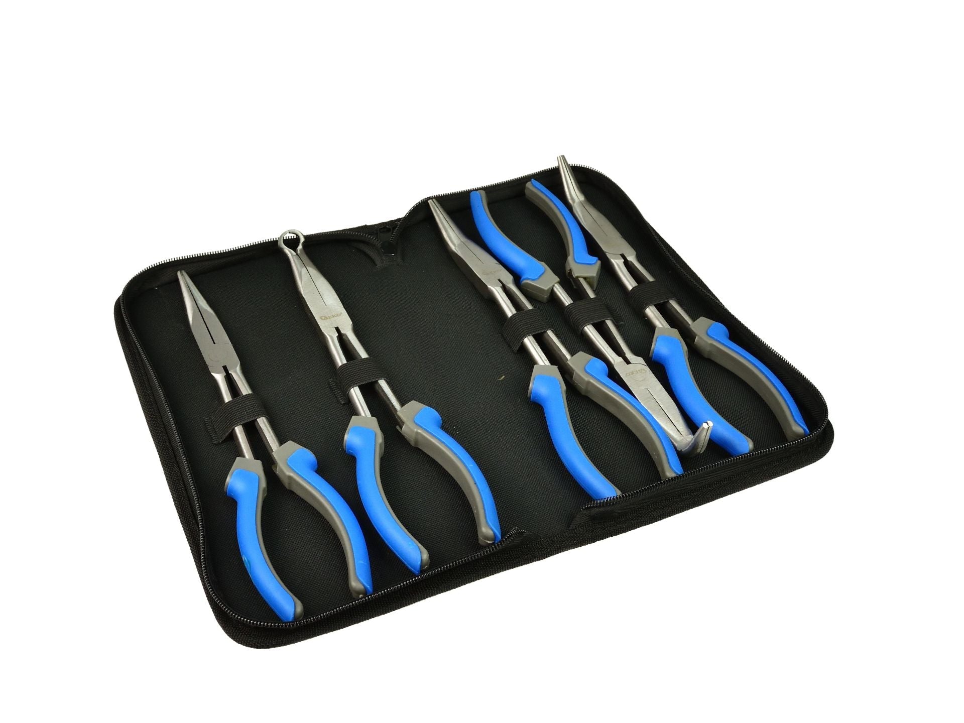 Set di pinze a becchi extra lunghi 280 mm, 5 pezzi