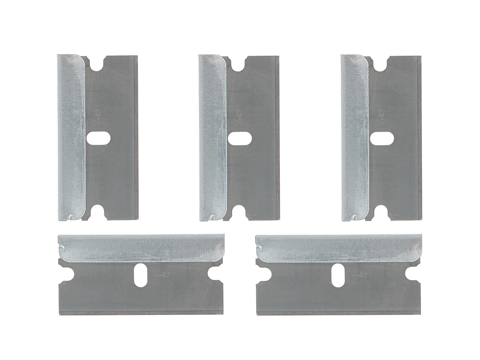 Set raschietti multifunzione per vetro e piastrelle in plastica ABS con gomma termoplastica antiscivolo e acciaio al carbonio,12 pezzi