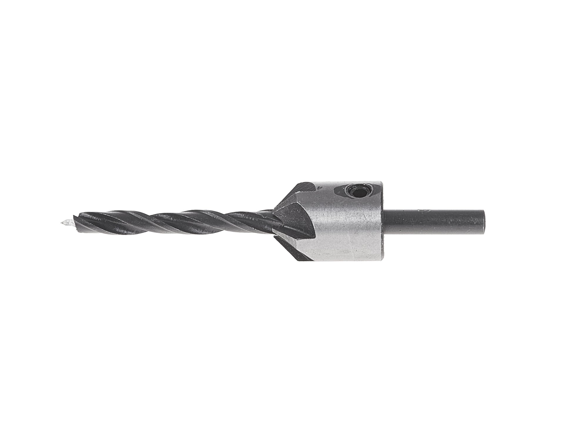 Set di 5 punte da trapano per svasatura per legno, punte da trapano coniche, con gambo, set per falegnameria e falegnameria