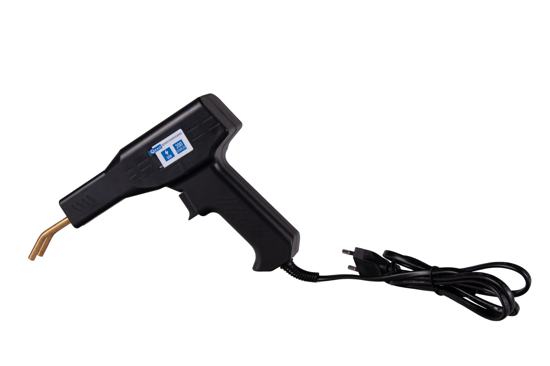 Pistola per saldatura e riparazione plastica 50 w, set saldatrice con 200 pezzi